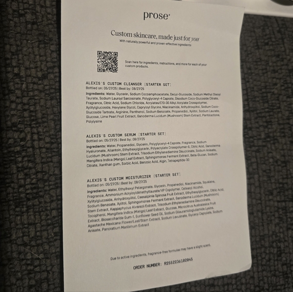 Prose | Custom Skincare Starter Set - Picture 4 of 4